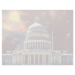 U.S. Capitol with sun Customized Letterhead