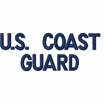 U.S. COAST GUARD EMBROIDERED SHIRT