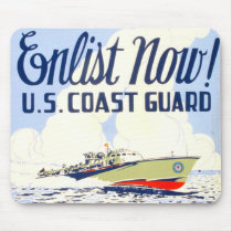 U. S. Coast Guard - Enlist Now ! mousepads