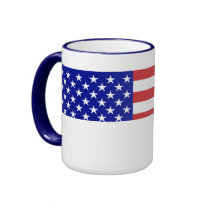 U.S. Flag - Write Your Own Text Mug