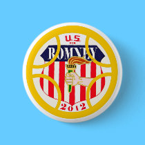 U.S. for Romney 2012 buttons