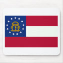 U.S. Georgia Flag Mousepad by jacinto888 U.S. Georgia Flag Mousepad