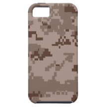 U.S. Marine Corps Marpat Desert Camouflage iPhone 5 Cases
