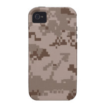 U.S. Marine Corps Marpat Desert Camouflage iPhone 4/4S Case