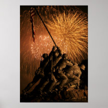 U.S. Marine Corps Memorial Print