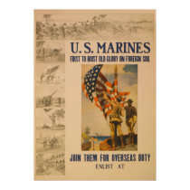 U.S. Marines: 1913 - Poster posters by bontongallery U.S. Marines: 1913 - Poster posters