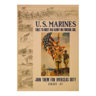 U.S. Marines: 1913 - Poster print