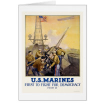 U.S. Marines - First to Fight for Democracy cards by lc_wpa U.S. Marines - First to Fight for Democracy cards