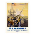 U.S. Marines - First to Fight for Democracy posters