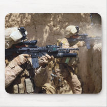 U.S. Marines in Helmand Province of Afghanistan Mousepad