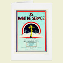 U.S. Maritime Service (US02055) cards