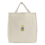 U S N Anchor #3 Embroidered Tote Bags