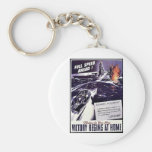 U.S.Navy Dispatch, Victory Begins At Home Key Chain