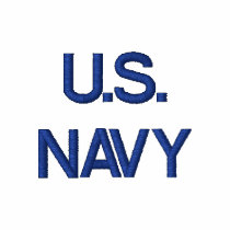 U.S. NAVY embroidered shirts