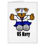 U.S. Navy Greeting Card by Brownielocks cards
