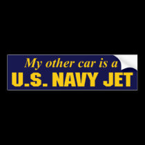 U.S. Navy Jet bumper stickers