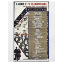 U.S.Navy Steps In Advancement Full Color Flyer