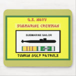 U.S. NAVY VIETNAM SUBMARINE CREWMAN MOUSEPAD