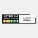 U.S. NAVY VIETNAM WAR VETERAN BUMPER STICKERS