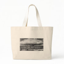 U.S. Operation Crossroads The Baker Explosion Tote Bags