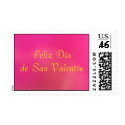 U.S. Postage Stamp - Feliz Día de San Valentín