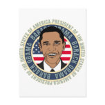 U.S. President Barack Obama Postcard