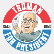 U.S. Presidents Campaign Sticker: #33 Harry Truman stickers