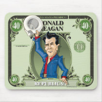 U.S. Presidents Mouse Pad: #40 Ronald Reagan mousepads