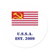 U.S.S.A.est. 2009 stickers