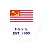 U.S.S.A.est. 2009 stickers