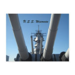 U.S.S. WIsconsin Post Cards