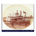 U.S. Snagboat "General Barnard" 1885 posters