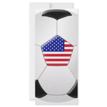 U.S Soccer Ball Rack Card Template