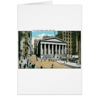 U.S. Sub- Treasury, New York City Cards