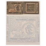 U.S. Three Dollar Bill - Letterhead