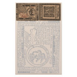 U.S. Three Dollar Bill - Stationery