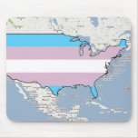 U.S. Transgender Pride Mousepad