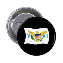 U.S. Virgin Islands Flag Button