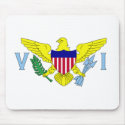 U.S. Virgin Islands Flag Mousepad by jacinto888 U.S. Virgin Islands Flag Mousepad