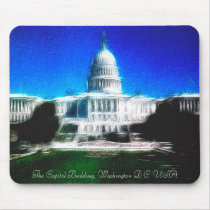 U.S. Washington D.C. Capitol Building mousepads by RavenSpiritPrints U.S. Washington D.C. Capitol Building mousepads