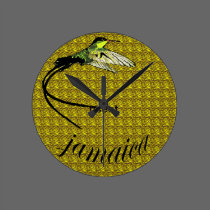 U Seet "Docta Bud" Jamaica Clock wall clocks