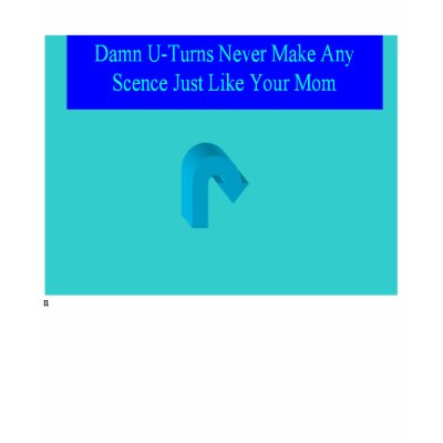 U-Turn Joke Tshirts by Doctor_Who_