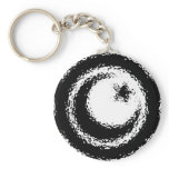 UA Glass Key Chain