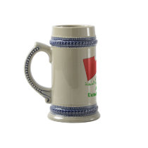 UAE & Abu Dhabi Flag Tiles Mugs