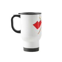 UAE and Abu Dhabi Crossed Flags Coffee Mugs