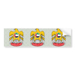 Uae Coat of Arms detail Bumper Stickers