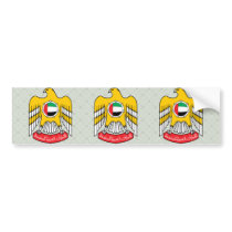 Uae Coat of Arms detail Bumper Stickers
