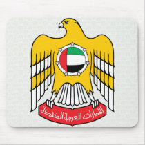 Uae Coat of Arms detail Mousepads