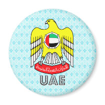 Uae Coat of Arms Refrigerator Magnets
