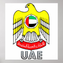 Uae Coat of Arms Posters